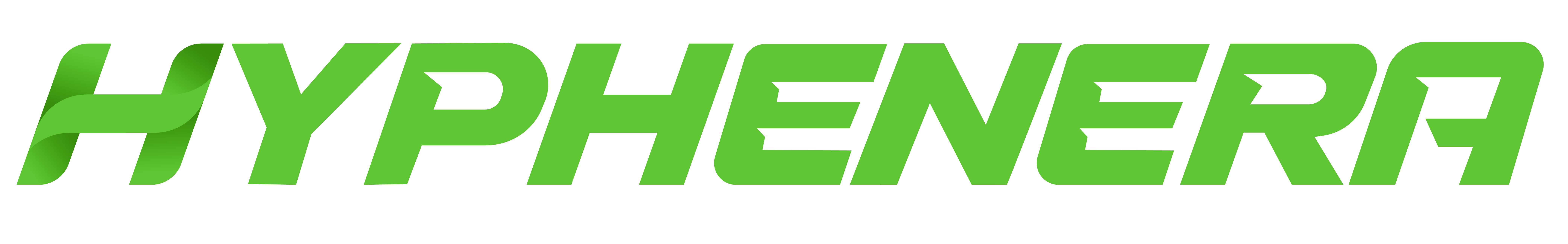 hyphenera logo in green